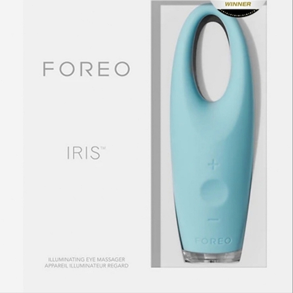 FOREO IRIS Illuminating Eye Massager Anti Aging Dark Circle & Eyebag Remover NIB - Picture 1 of 8
